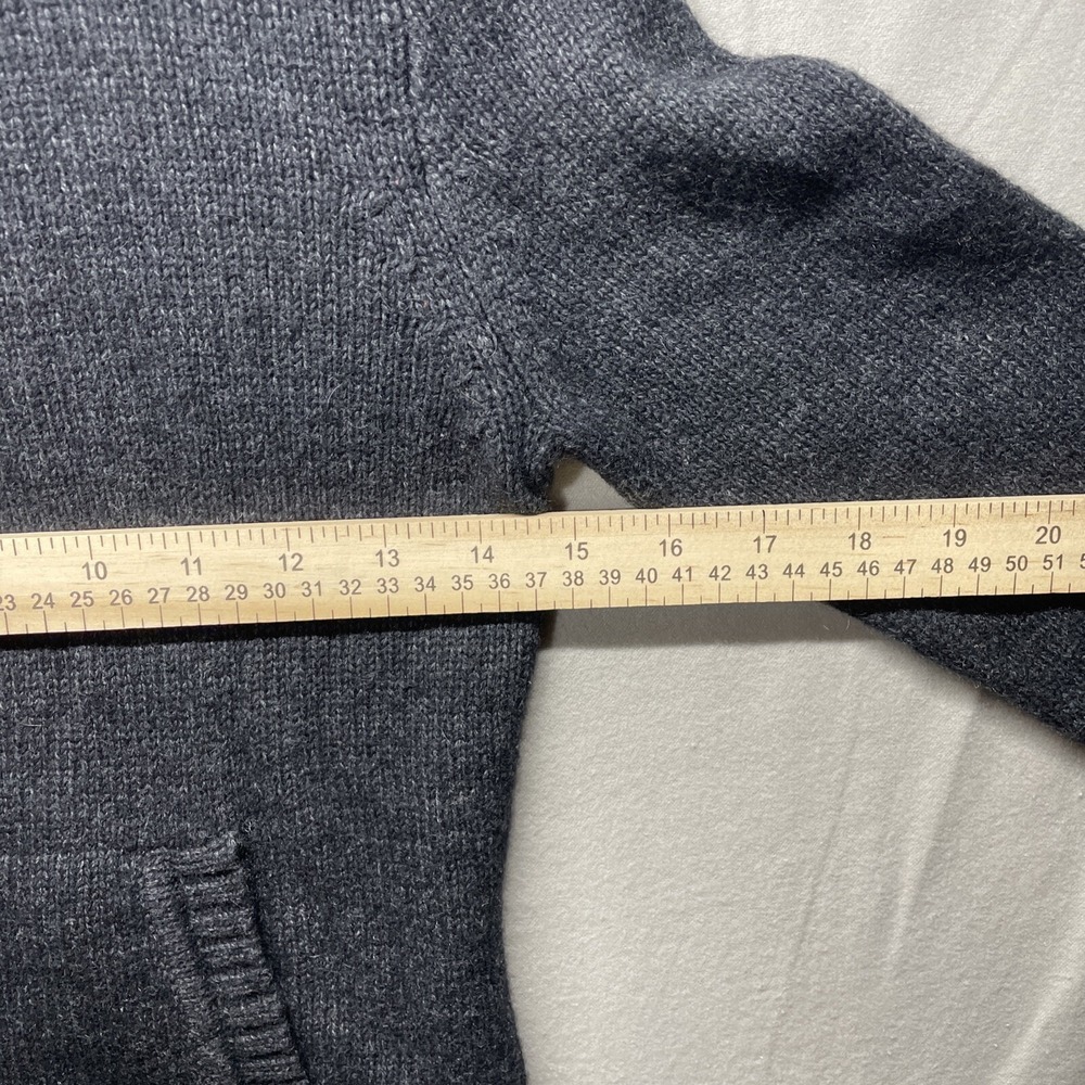 Women's J. Crew Lambswool Alpaca Blend Gray Sweater Size Small - Picture 4 of 5
